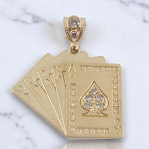 Dijes Cartas Oro 10K