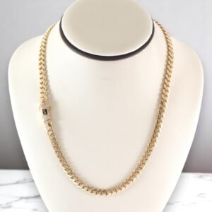 Cadenas Monaco Oro 14K 20´´ 7mm