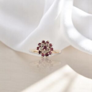 Anillos Mujer Flor Oro 10K