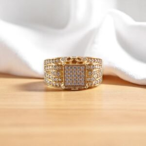 Anillos Compromiso Mujer 10K Zirconia Size 7.5