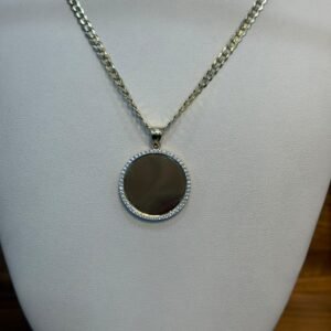 Dije Foto 14K Zirconia Weight 6.3g